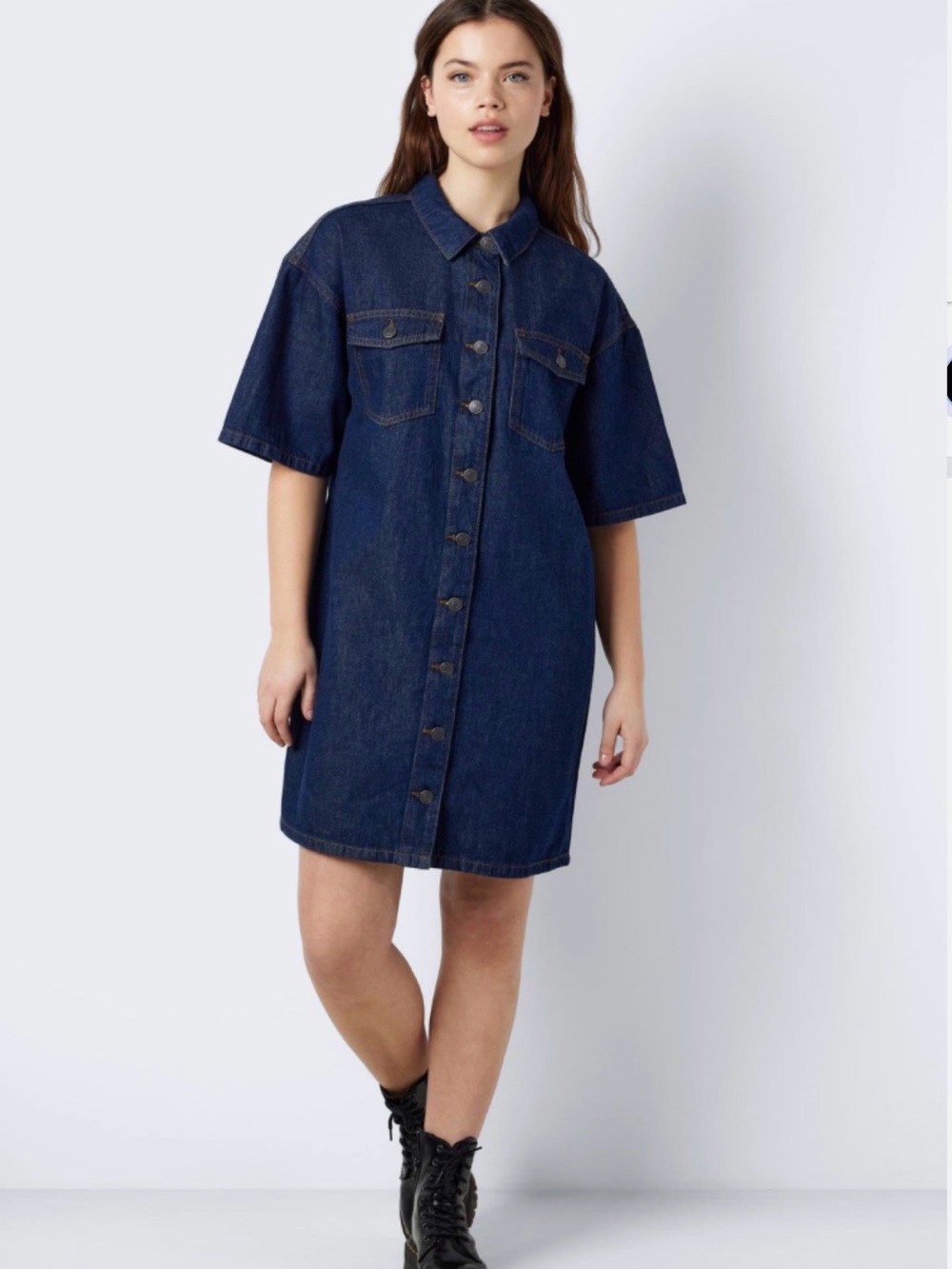 Noisy may Kinna Denim Dress- Worn Once. Size Large